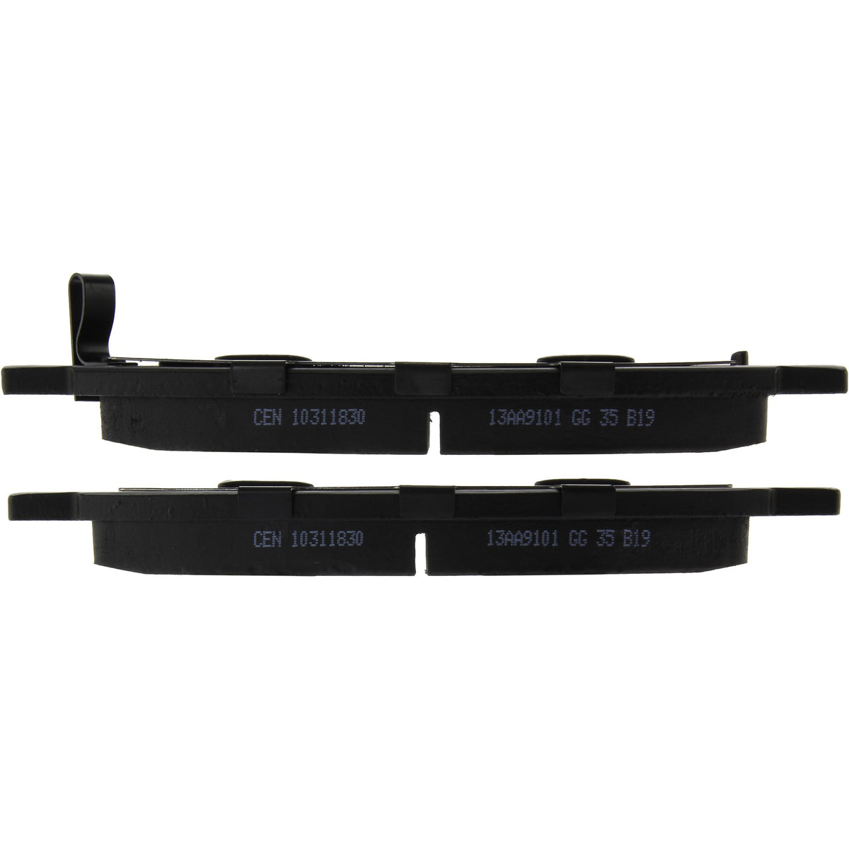 Centric Parts Disc Brake Pad Set Ceramic with Shims for 2004-2007 Infiniti QX56 Nissan Armada Pathfinder Titan 103.11830