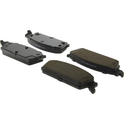 Centric Parts Disc Brake Pad Set C-Tek Ceramic with Shims for 2007-2014 Cadillac Escalade & Related Models 103.11940