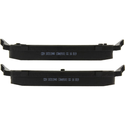 Centric Parts Disc Brake Pad Set C-Tek Ceramic with Shims for 2007-2014 Cadillac Escalade & Related Models 103.11940