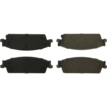 Centric Parts Disc Brake Pad Set C-Tek Ceramic with Shims for 2007-2014 Cadillac Escalade & Related Models 103.11940