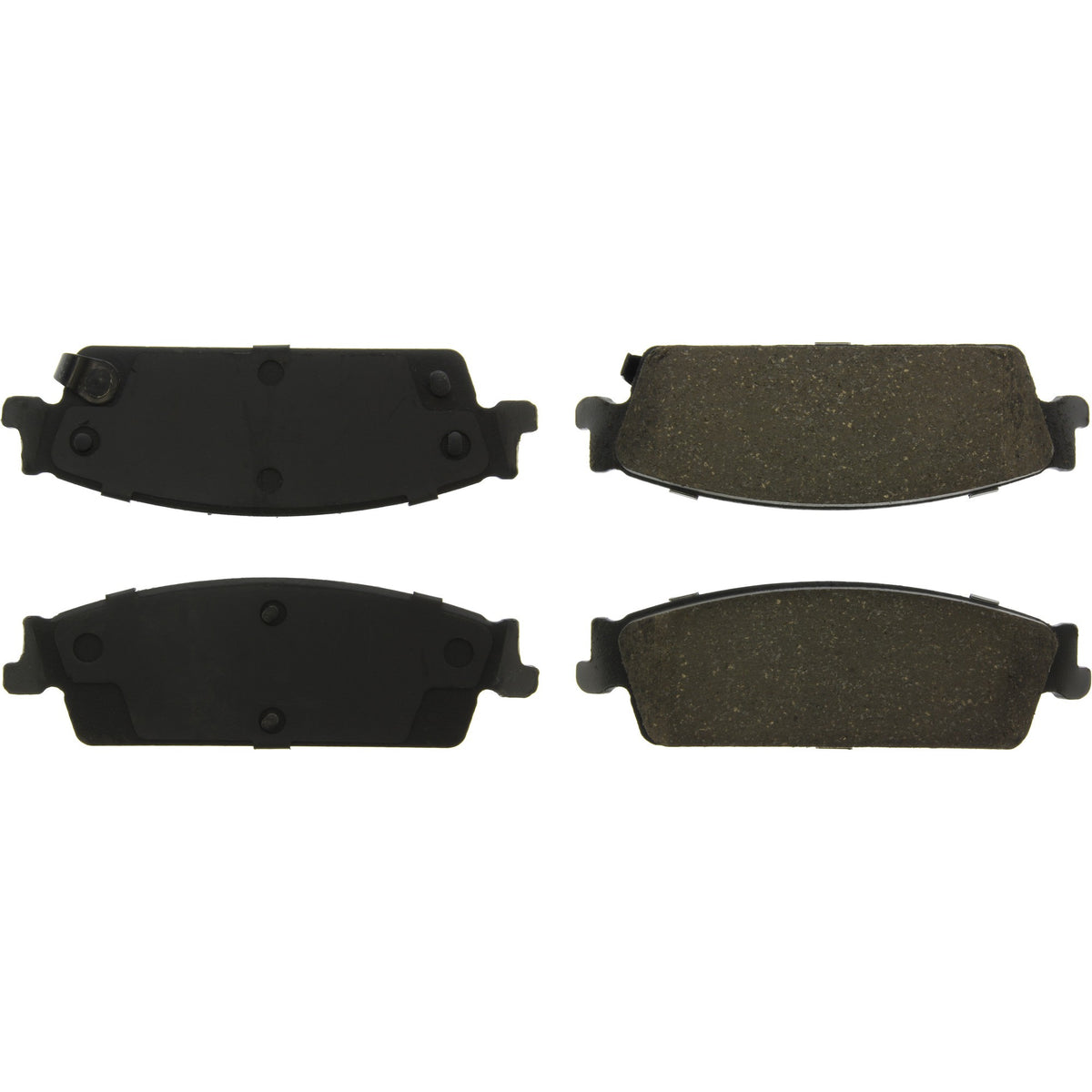 Centric Parts Disc Brake Pad Set C-Tek Ceramic with Shims for 2007-2014 Cadillac Escalade & Related Models 103.11940