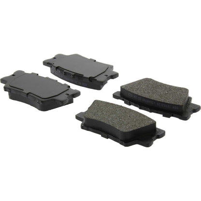Centric Parts Disc Brake Pad Set C-Tek Ceramic with Shims for 2018-2007 Lexus ES300h/ES350, 2018-2008 Toyota Avalon, 2020-2007 Camry, 2018-2006 RAV4