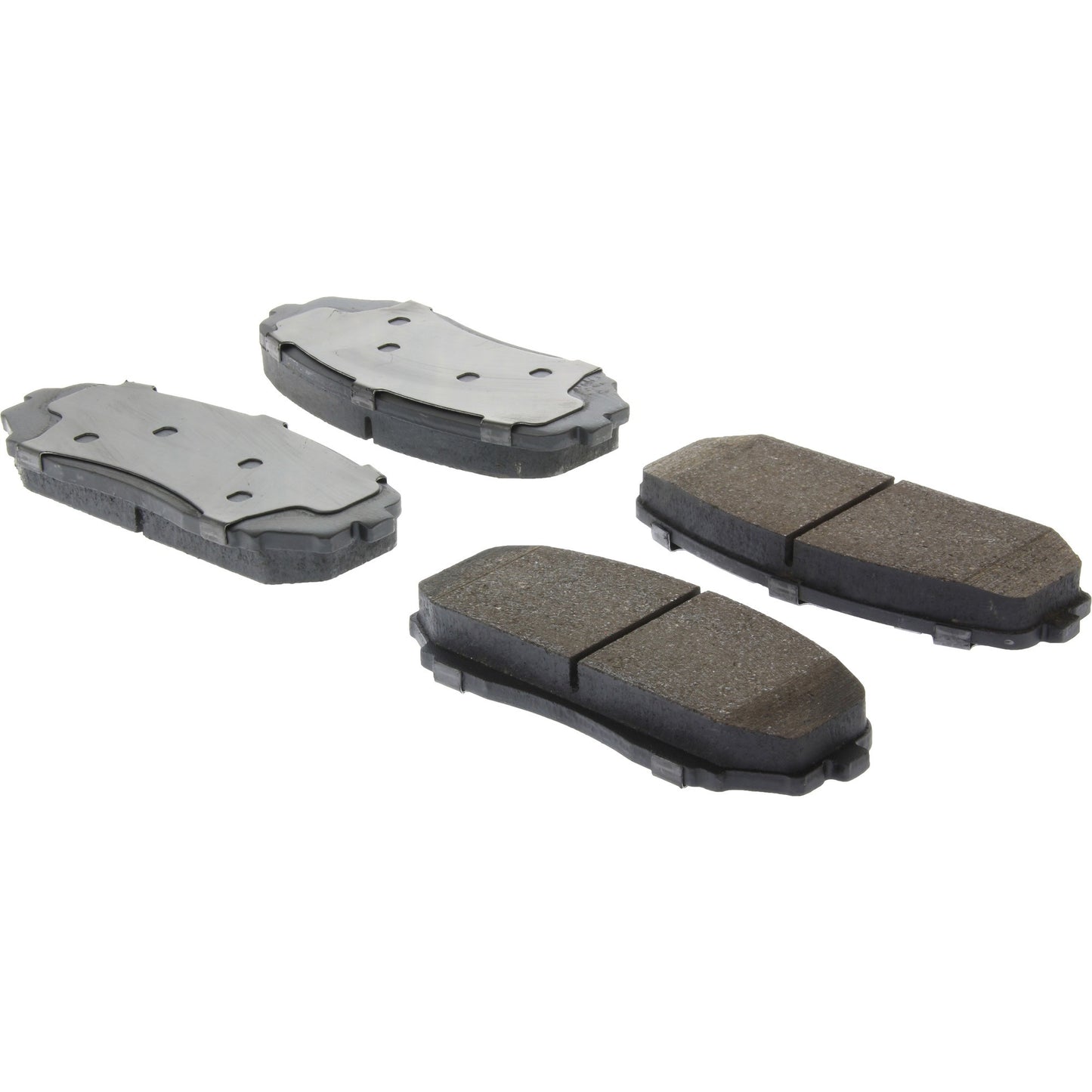 Centric Parts Disc Brake Pad Set C-Tek Ceramic with Shims for Ford Edge 2007-2014, Lincoln MKX 2007-2015, Mazda CX-5 2021-2022, CX-7 2007-2012, CX-9 2007-2022 103.12580