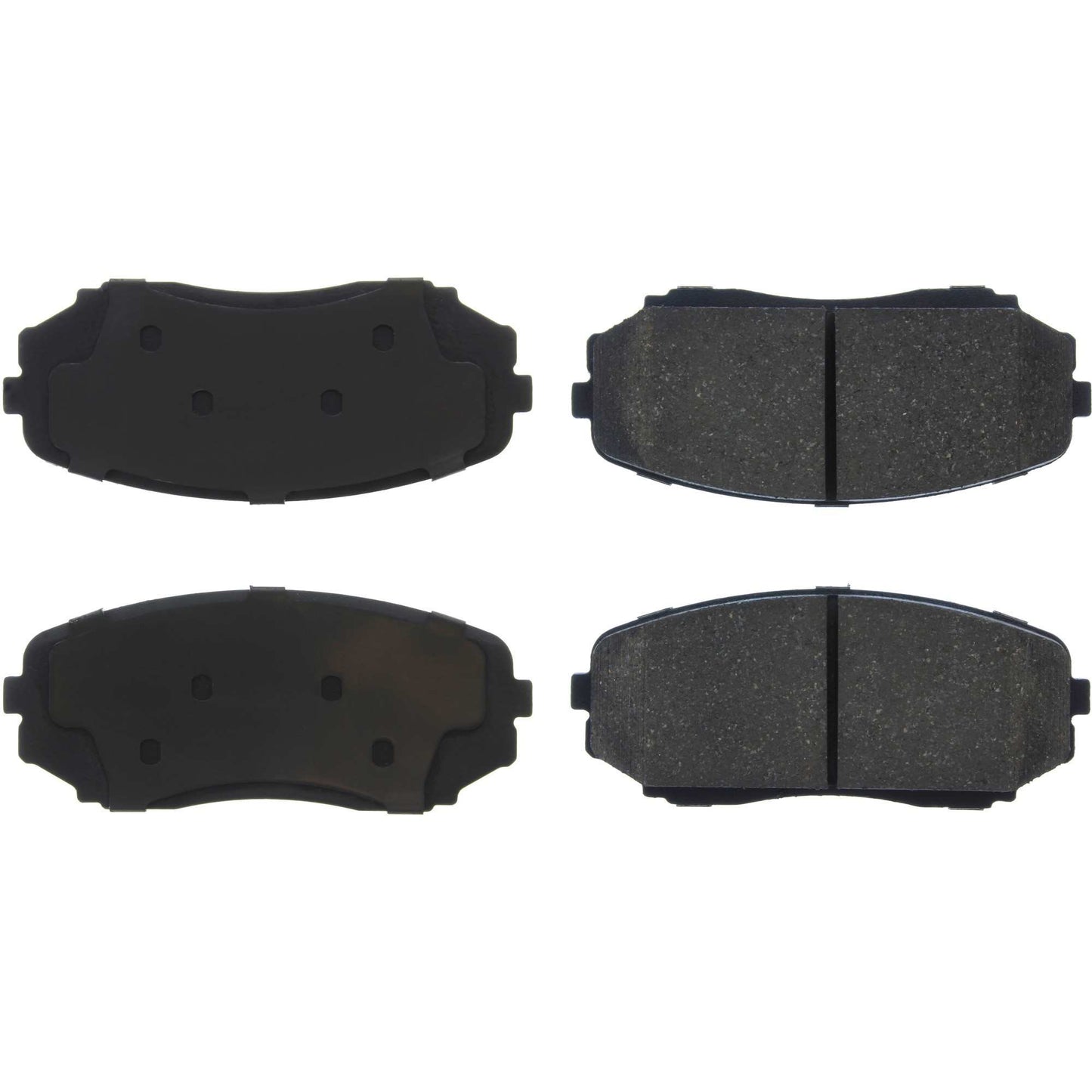 Centric Parts Disc Brake Pad Set C-Tek Ceramic with Shims for Ford Edge 2007-2014, Lincoln MKX 2007-2015, Mazda CX-5 2021-2022, CX-7 2007-2012, CX-9 2007-2022 103.12580