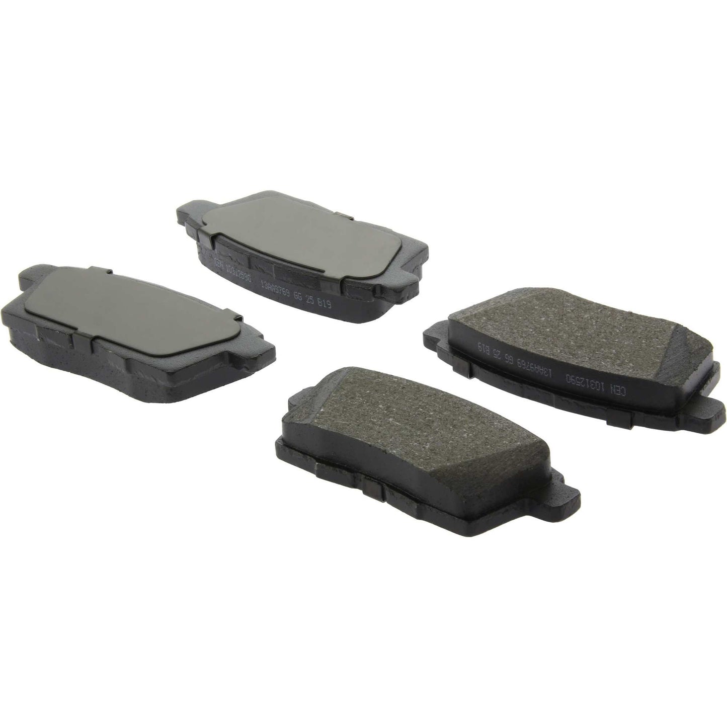 Centric Parts Disc Brake Pad Set C-Tek Ceramic with Shims for 2007-2015 Ford Edge Lincoln MKX Mazda CX-7 CX-9 103.12590