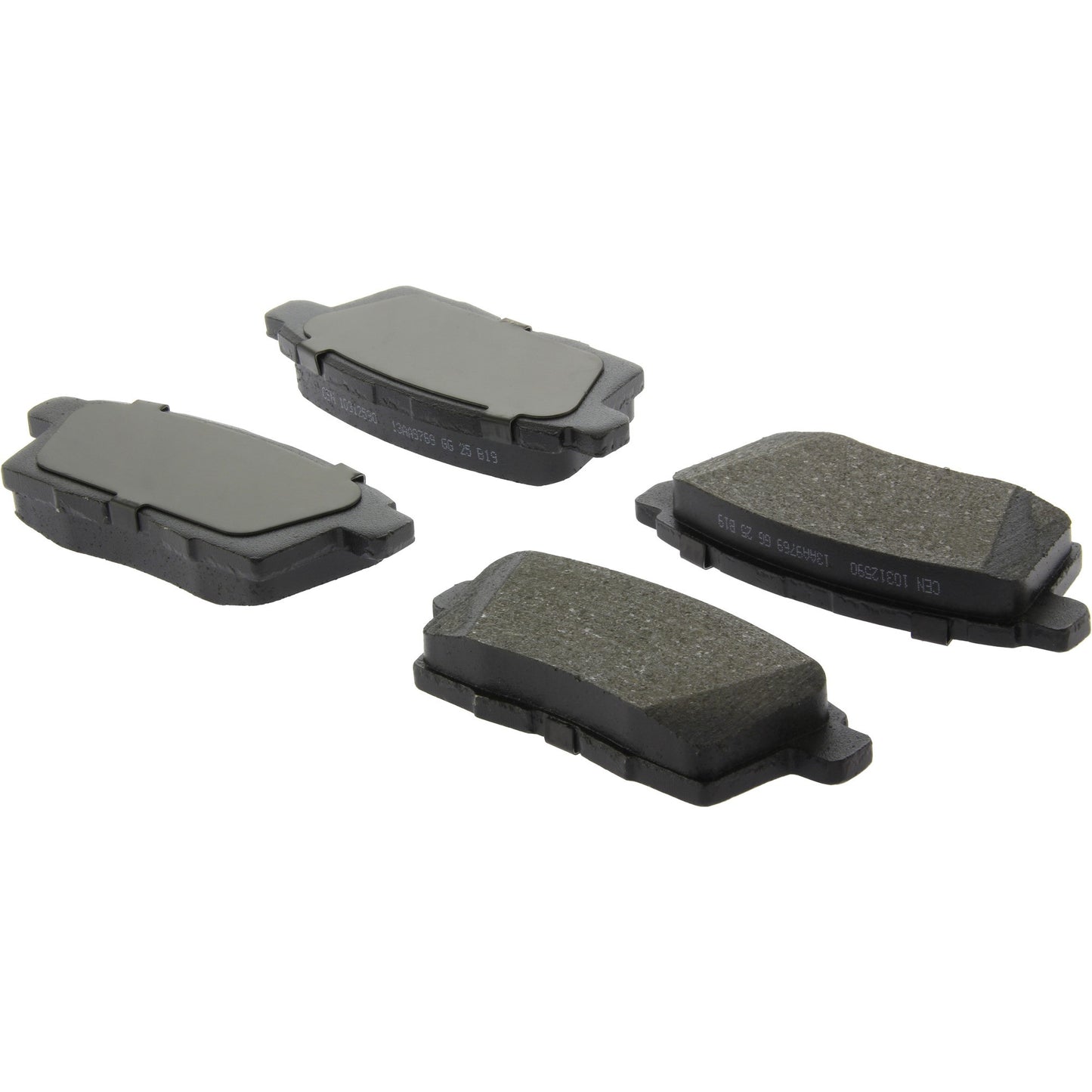 Centric Parts Disc Brake Pad Set C-Tek Ceramic with Shims for 2007-2015 Ford Edge Lincoln MKX Mazda CX-7 CX-9 103.12590