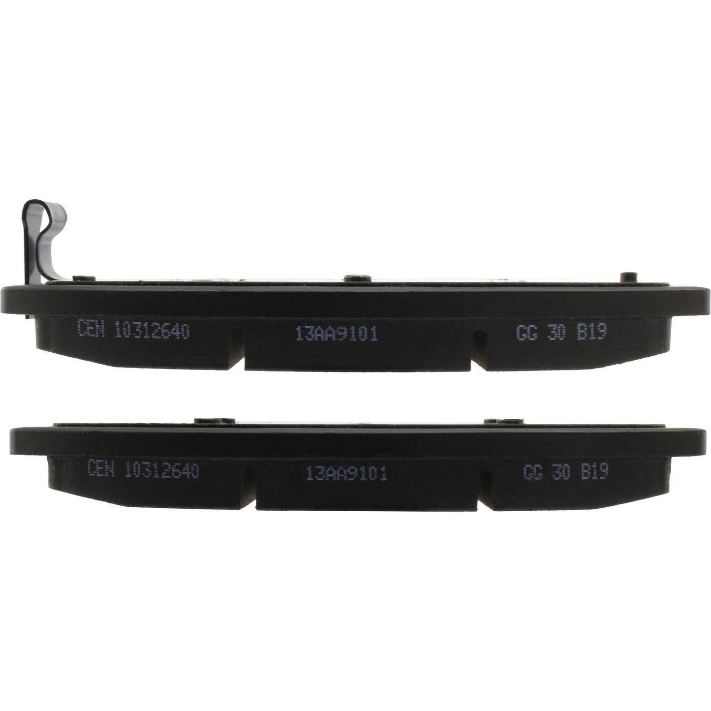 Centric Parts Disc Brake Pad Set C-Tek Ceramic with Shims for 2008-2010 Chevrolet Captiva Sport 103.12640