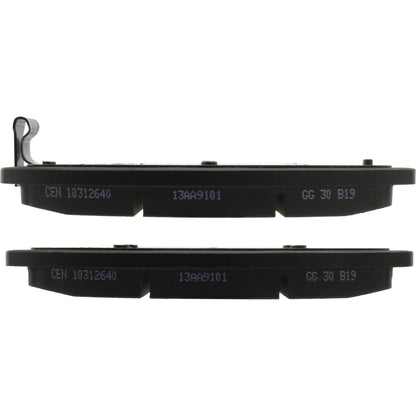 Centric Parts Disc Brake Pad Set C-Tek Ceramic with Shims for 2008-2010 Chevrolet Captiva Sport 103.12640