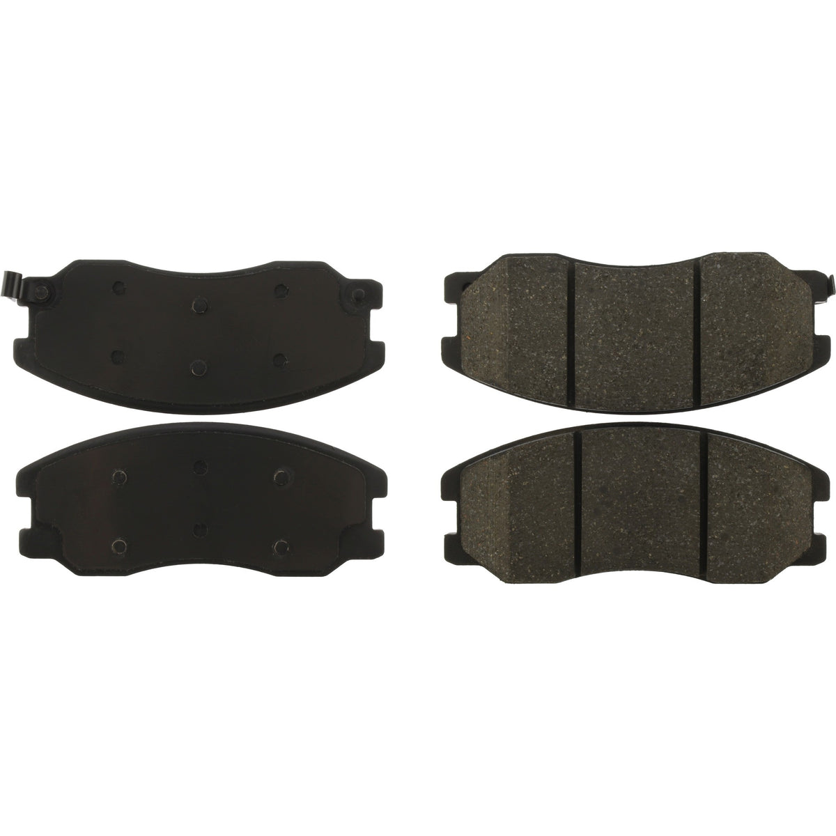 Centric Parts Disc Brake Pad Set C-Tek Ceramic with Shims for 2008-2010 Chevrolet Captiva Sport 103.12640