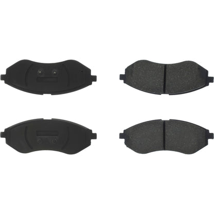 Centric Parts Disc Brake Pad Set C-Tek Ceramic with Shims for 2007-2009 Pontiac G3 103.12690