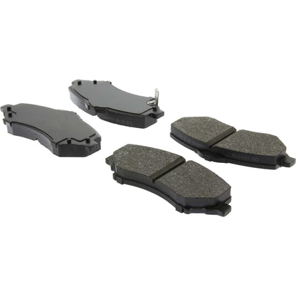 Centric Parts Disc Brake Pad Set Ceramic with Shims for 2007-2016 Chrysler Town & Country, Dodge Grand Caravan