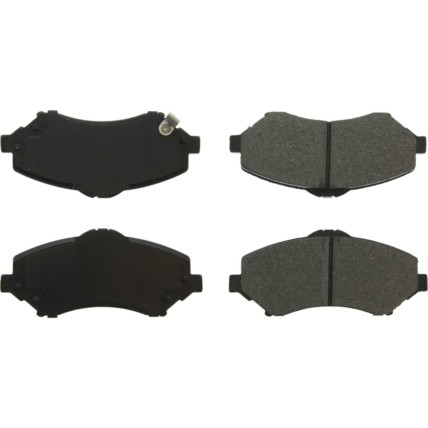 Centric Parts Disc Brake Pad Set Ceramic with Shims for 2007-2016 Chrysler Town & Country, Dodge Grand Caravan