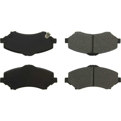 Centric Parts Disc Brake Pad Set Ceramic with Shims for 2007-2016 Chrysler Town & Country, Dodge Grand Caravan