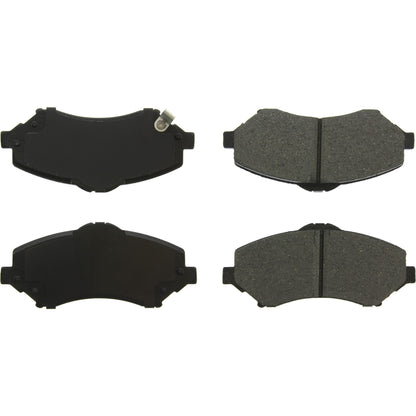 Centric Parts Disc Brake Pad Set Ceramic with Shims for 2007-2016 Chrysler Town & Country, Dodge Grand Caravan