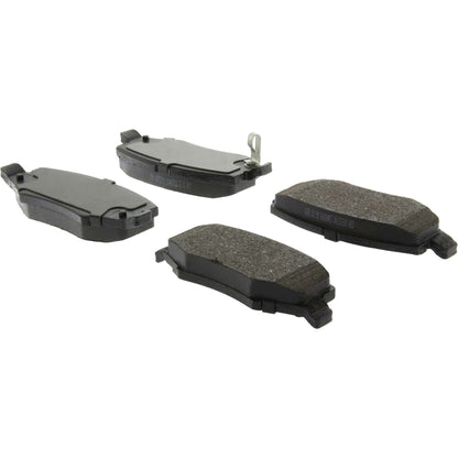 Centric Parts Disc Brake Pad Set C‑Tek Ceramic with Shims for Dodge Nitro 2007‑2011 Jeep Liberty 2008‑2012 Wrangler 2007‑2017 103.12740