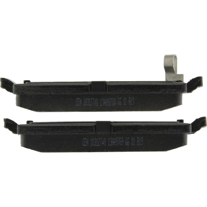 Centric Parts Disc Brake Pad Set C‑Tek Ceramic with Shims for Dodge Nitro 2007‑2011 Jeep Liberty 2008‑2012 Wrangler 2007‑2017 103.12740