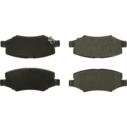 Centric Parts Disc Brake Pad Set C‑Tek Ceramic with Shims for Dodge Nitro 2007‑2011 Jeep Liberty 2008‑2012 Wrangler 2007‑2017 103.12740