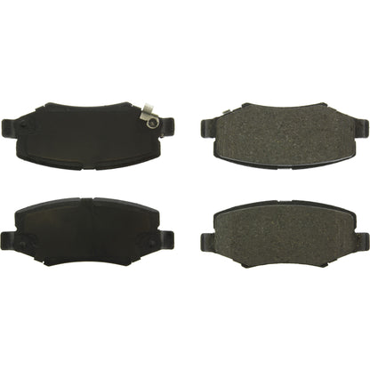 Centric Parts Disc Brake Pad Set C‑Tek Ceramic with Shims for Dodge Nitro 2007‑2011 Jeep Liberty 2008‑2012 Wrangler 2007‑2017 103.12740