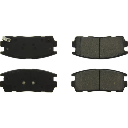 Centric Parts Disc Brake Pad Set Ceramic with Shims for Chevrolet Captiva Sport 2010-2008 103.12750