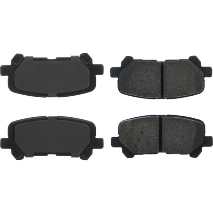Centric Parts Disc Brake Pad Set Ceramic with Shims for 2007-2013 Acura MDX, 2010-2013 ZDX, 2011-2017 Honda Odyssey, 2009-2011 Pilot 103.12810