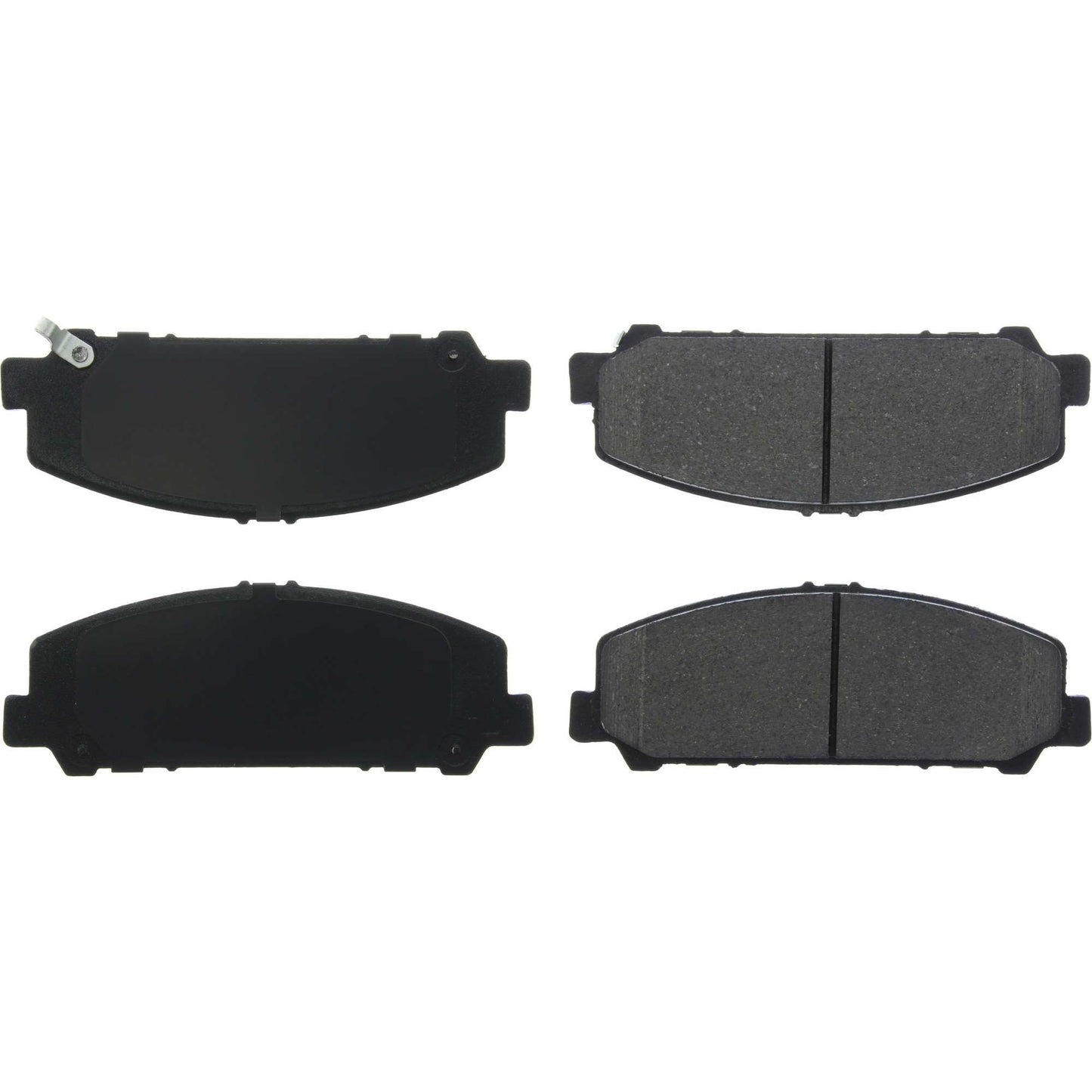 Centric Parts Disc Brake Pad Set Ceramic with Shims for 2005-2010 Infiniti QX56, 2006-2011 Nissan Armada, 2007-2010 Titan 103.12860