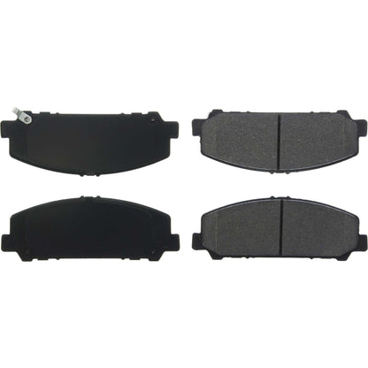 Centric Parts Disc Brake Pad Set Ceramic with Shims for 2005-2010 Infiniti QX56, 2006-2011 Nissan Armada, 2007-2010 Titan 103.12860