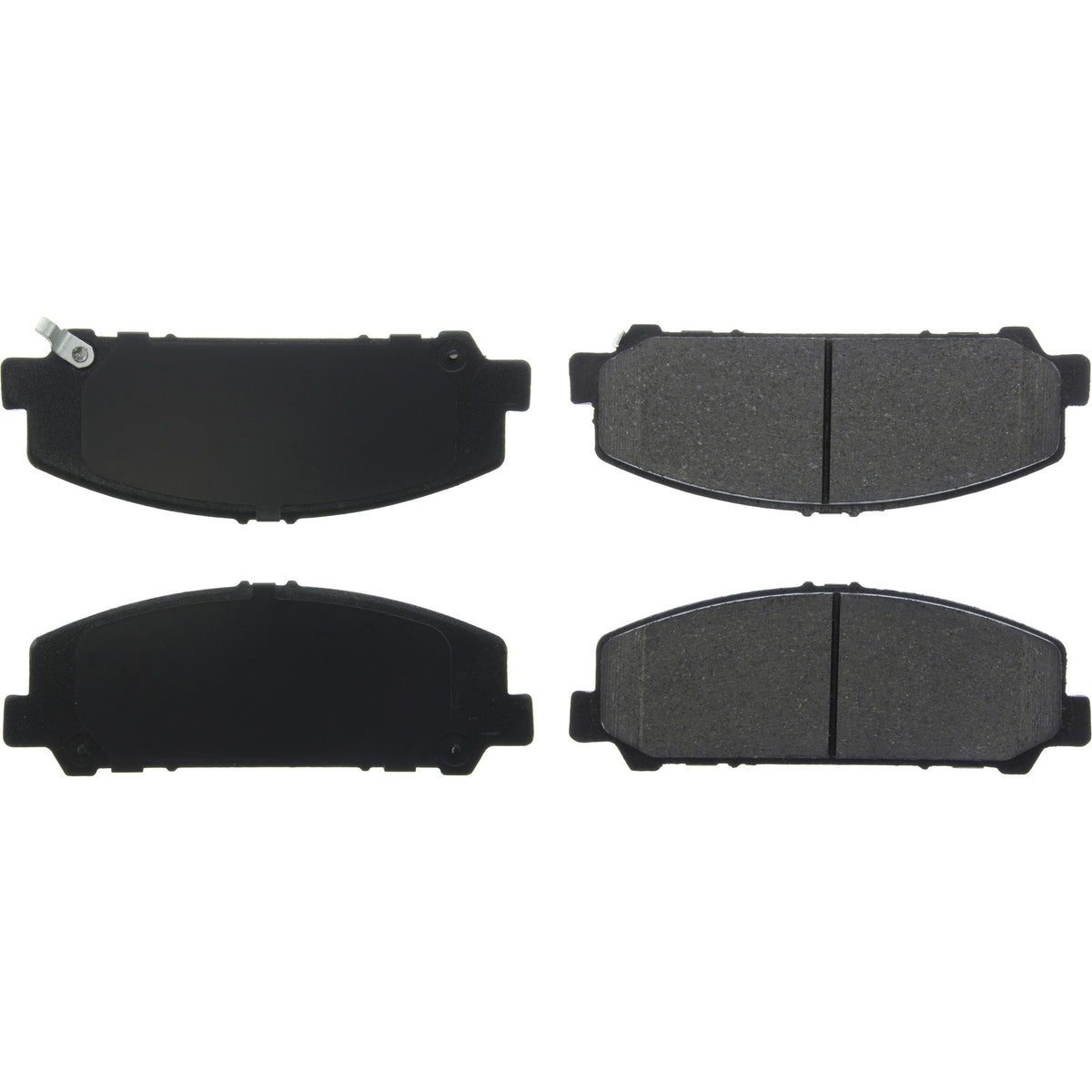 Centric Parts Disc Brake Pad Set Ceramic with Shims for 2005-2010 Infiniti QX56, 2006-2011 Nissan Armada, 2007-2010 Titan 103.12860