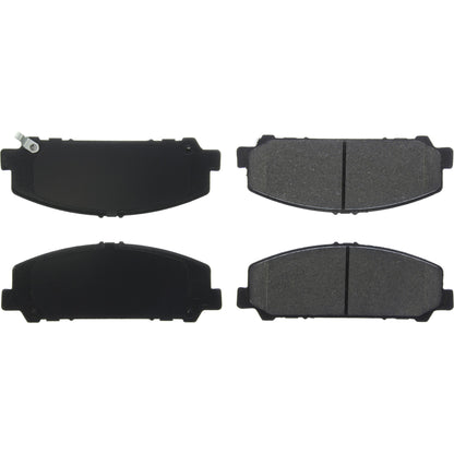 Centric Parts Disc Brake Pad Set Ceramic with Shims for 2005-2010 Infiniti QX56, 2006-2011 Nissan Armada, 2007-2010 Titan 103.12860