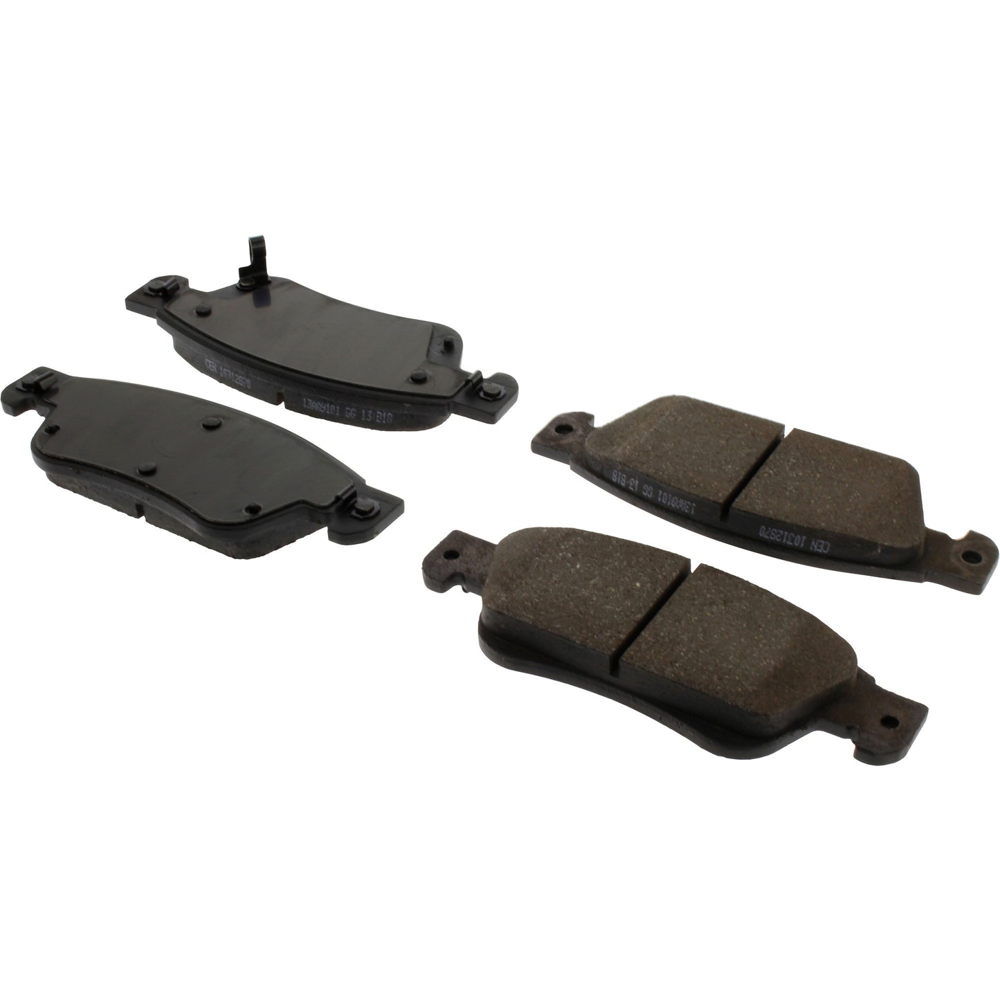 Centric Parts Disc Brake Pad Set Ceramic with Shims for 2007-2008 Infiniti G35, 2013-2008 G37, 2014-2016 Q60 103.12870