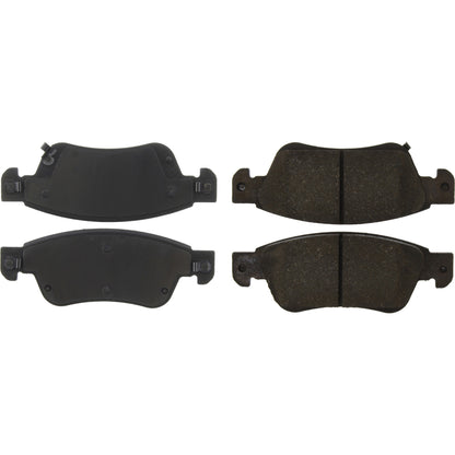 Centric Parts Disc Brake Pad Set Ceramic with Shims for 2007-2008 Infiniti G35, 2013-2008 G37, 2014-2016 Q60 103.12870