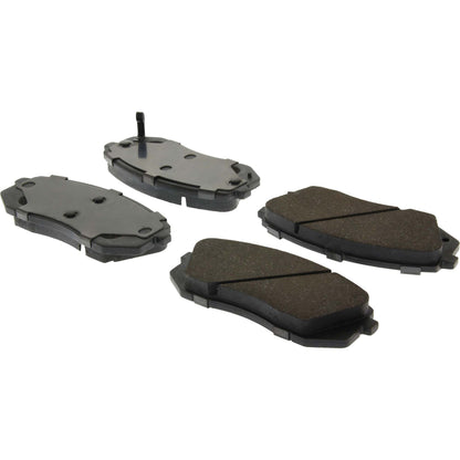 Centric Parts Disc Brake Pad Set Ceramic with Shims for 2015 Hyundai ix35 Sonata Tucson 2010-2016 Kia Cadenza Rondo Soul EV Sportage 103.12950