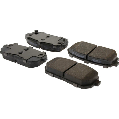 Centric Parts Disc Brake Pad Set C-Tek Ceramic with Shims for 2007-2012 Kia Rondo 103.12960