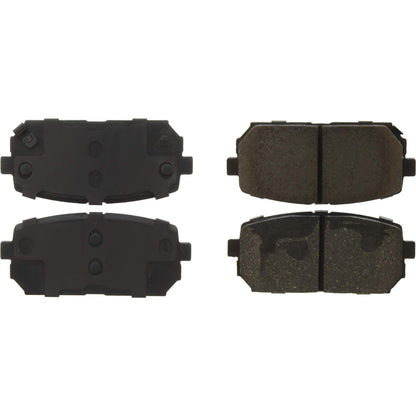Centric Parts Disc Brake Pad Set C-Tek Ceramic with Shims for 2007-2012 Kia Rondo 103.12960