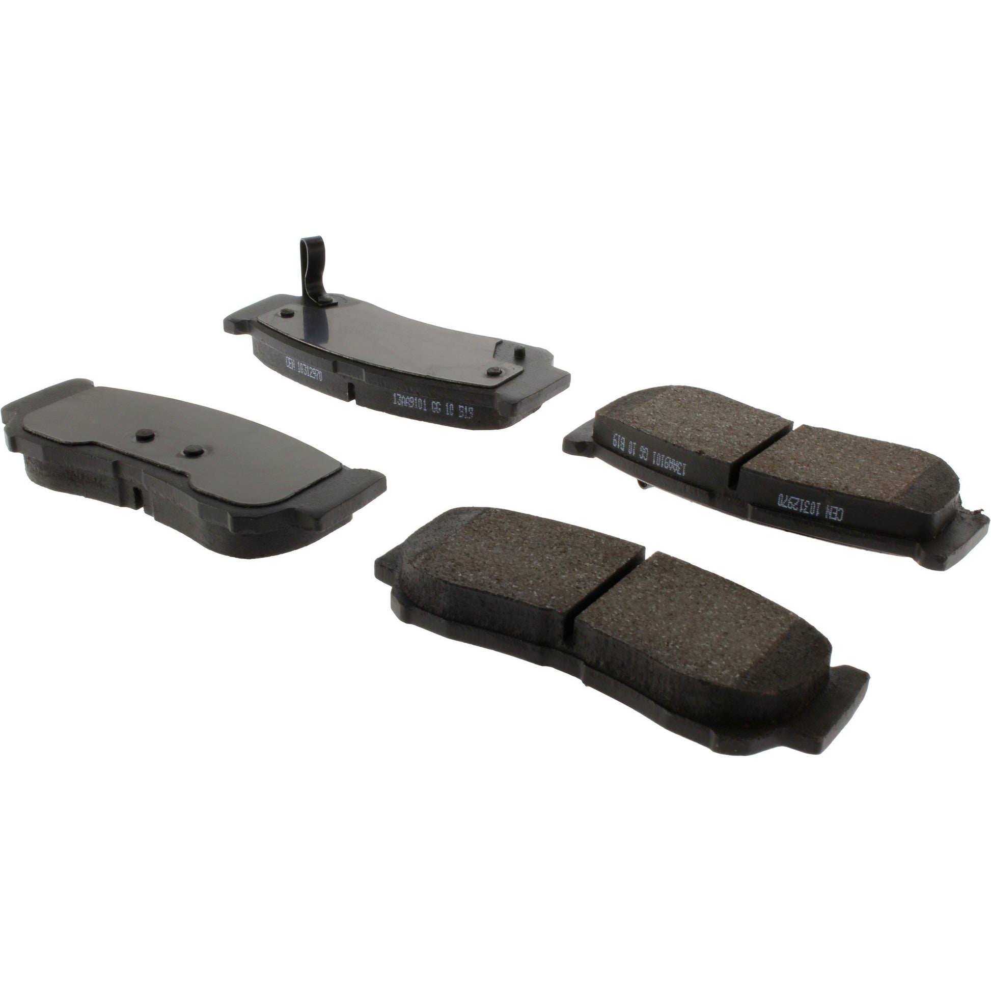 Centric Parts Disc Brake Pad Set C-Tek Ceramic with Shims for 2007-2009 Hyundai Santa Fe 103.12970