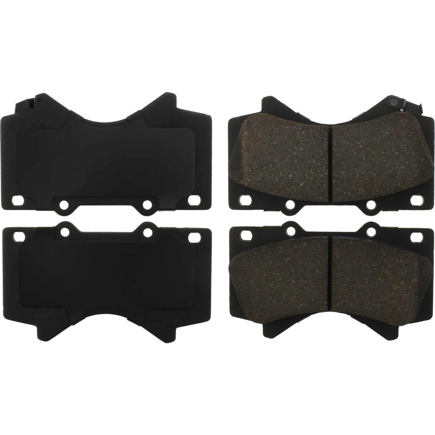 Centric Parts Disc Brake Pad Set C-Tek Ceramic with Shims for 2008-2013 Lexus LX570 Toyota Land Cruiser 2008-2013 Sequoia 2008-2022 Tundra 2007-2021 103.13030
