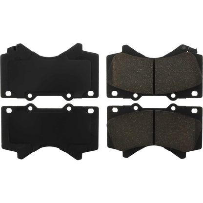 Centric Parts Disc Brake Pad Set C-Tek Ceramic with Shims for 2008-2013 Lexus LX570 Toyota Land Cruiser 2008-2013 Sequoia 2008-2022 Tundra 2007-2021 103.13030