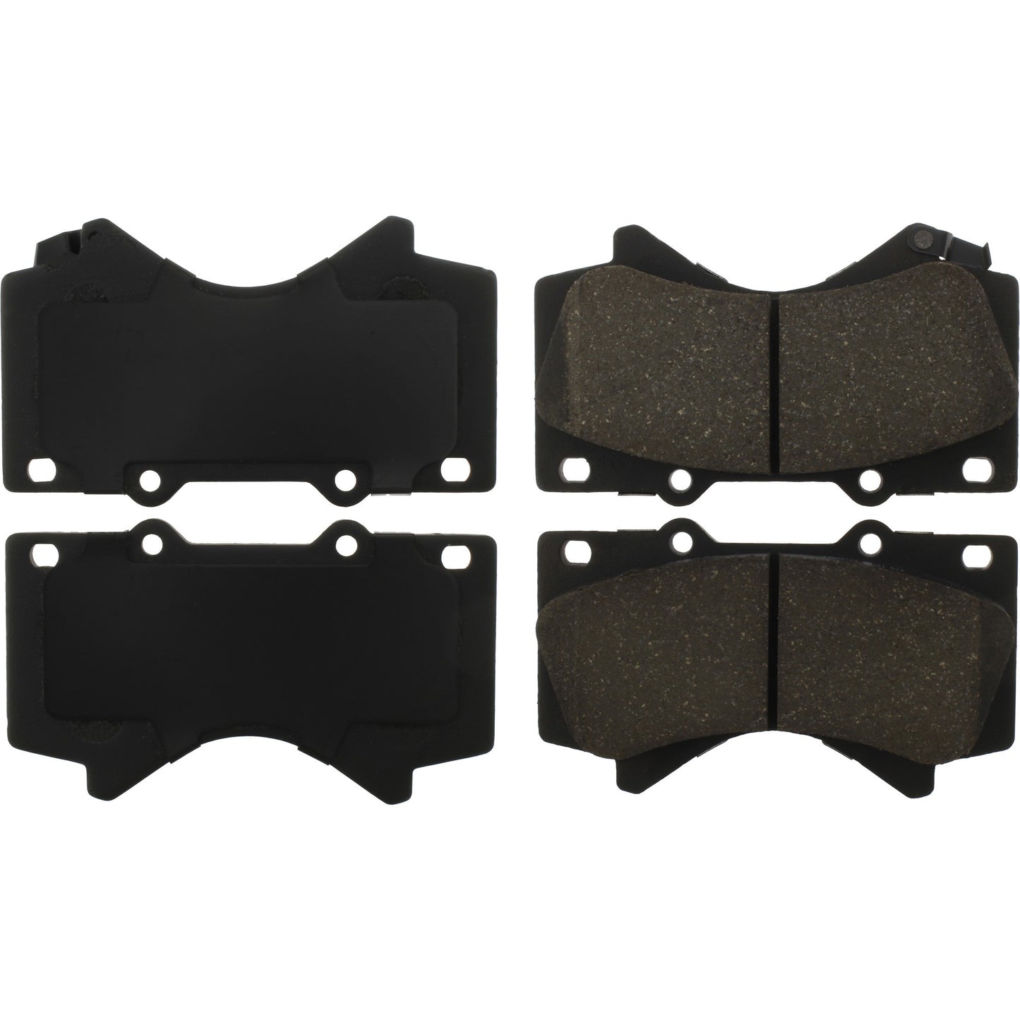 Centric Parts Disc Brake Pad Set C-Tek Ceramic with Shims for 2008-2013 Lexus LX570 Toyota Land Cruiser 2008-2013 Sequoia 2008-2022 Tundra 2007-2021 103.13030