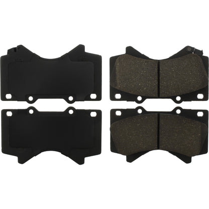 Centric Parts Disc Brake Pad Set C-Tek Ceramic with Shims for 2008-2013 Lexus LX570 Toyota Land Cruiser 2008-2013 Sequoia 2008-2022 Tundra 2007-2021 103.13030