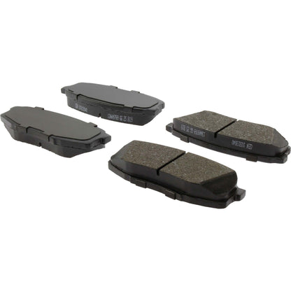 Centric Parts Disc Brake Pad Set C-Tek Ceramic with Shims for 2008-2023 Lexus LX570 Toyota Land Cruiser Sequoia Tundra 103.13040