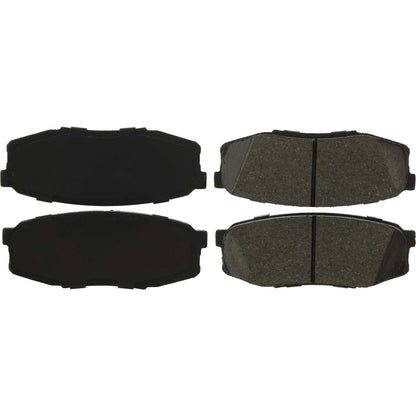 Centric Parts Disc Brake Pad Set C-Tek Ceramic with Shims for 2008-2023 Lexus LX570 Toyota Land Cruiser Sequoia Tundra 103.13040