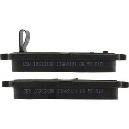 Centric Parts Disc Brake Pad Set C-Tek Ceramic with Shims for 2007-2013 Hyundai Kia 103.13130