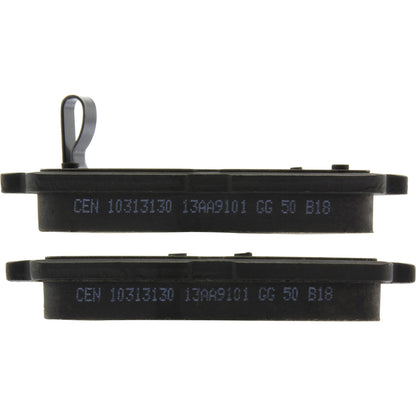 Centric Parts Disc Brake Pad Set C-Tek Ceramic with Shims for 2007-2013 Hyundai Kia 103.13130