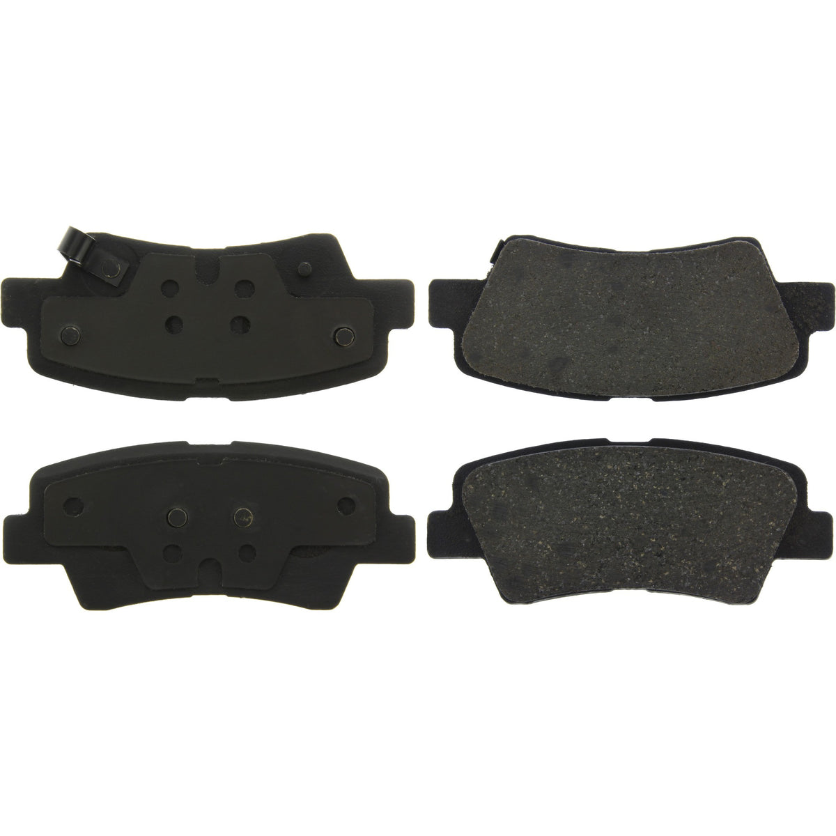 Centric Parts Disc Brake Pad Set C-Tek Ceramic with Shims for 2007-2013 Hyundai Kia 103.13130