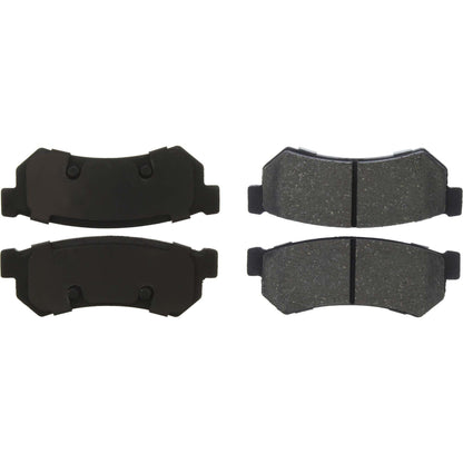 Centric Parts Disc Brake Pad Set Ceramic with Shims for 2007-2010 Chevrolet Optra, 2007-2008 Suzuki Forenza, 2007-2008 Reno 103.13150