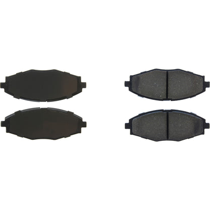 Centric Parts Disc Brake Pad Set Ceramic with Shims for 2015-2011 Chevrolet Matiz 2014 Dodge i10 2010-2004 Pontiac Matiz 103.13210