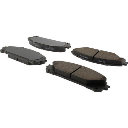 Centric Parts Disc Brake Pad Set C-Tek Ceramic with Shims for 2015-2022 Lexus NX/RX350 and Toyota Highlander 103.13240