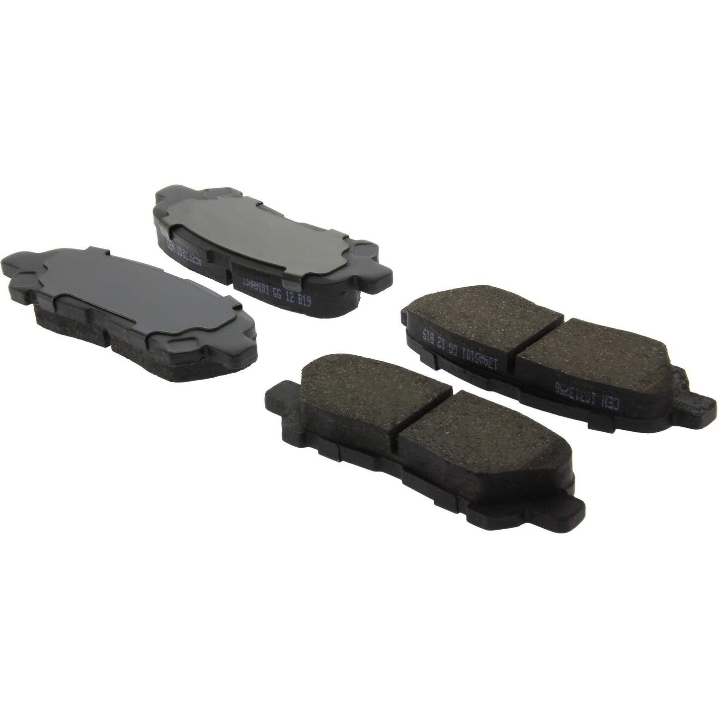 Centric Parts Disc Brake Pad Set C-Tek Ceramic with Shims for 2008-2013 Toyota Highlander 103.13250