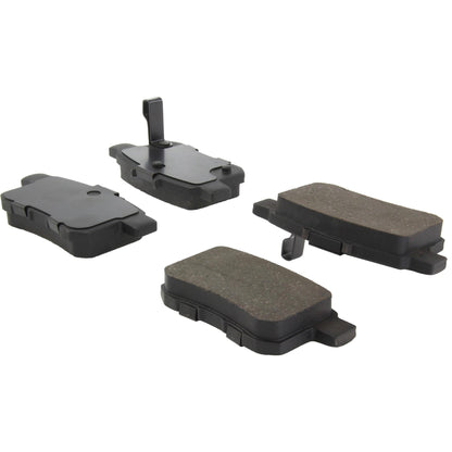 Centric Parts Disc Brake Pad Set C-Tek Ceramic with Shims for 2009-2010 Acura TSX 2008-2010 Honda Accord 103.13360