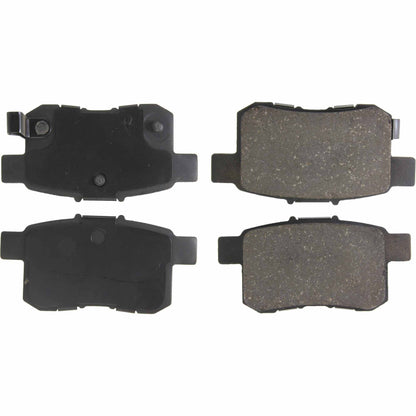 Centric Parts Disc Brake Pad Set C-Tek Ceramic with Shims for 2009-2010 Acura TSX 2008-2010 Honda Accord 103.13360
