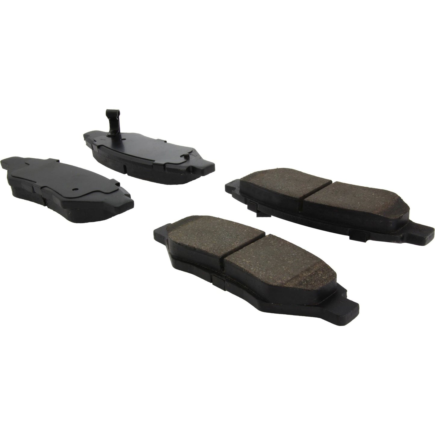 Centric Parts Disc Brake Pad Set Ceramic with Shims for Cadillac CTS 2008‑2014, SRX 2010‑2016, Chevrolet Camaro 2010‑2015, Saab 9‑4X 2011 103.13370